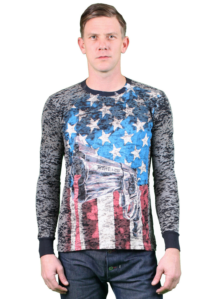 misfit_zace_black_burn_out_long_sleeve_bleeding_gun_front